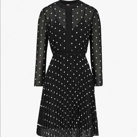 Maje starry embroidered dress - Picture 2 of 7